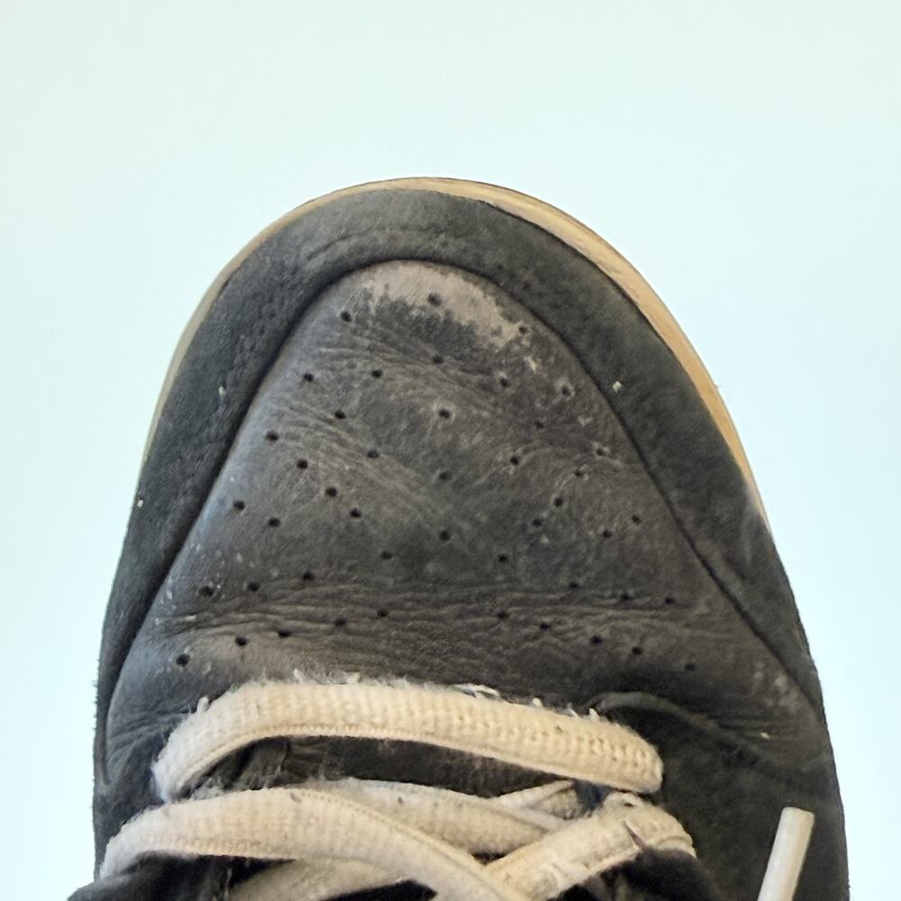 Nike SB Dunk High Pro Black White Men Size 11 Vintage Skate Sneaker Used HighTop - Picture 9 of 10